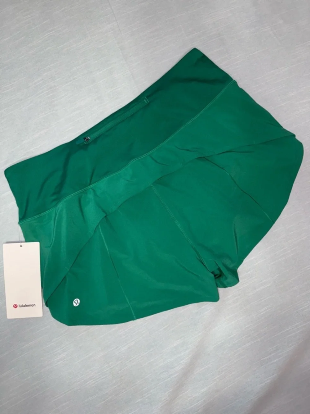 Lululemon Speed Up High Rise Short Cascadia Green Size 12 NWT - Picture 6 of 7